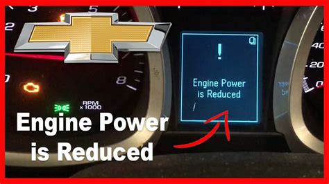 The severity of the issues facing the two models further explains why the 2013 Equinox ranked worse than the 2006. . 2013 chevy cruze reduced engine power fix